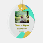 応援50周年の愛は甘いレトロ セラミックオーナメント (右)