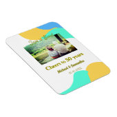 応援50周年の愛は甘いレトロ マグネット (右側)