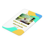 応援50周年の愛は甘いレトロ マグネット (左側)