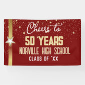 応援50年！カスタムクラス懇親会バナー 横断幕 (横)