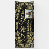 応援50歳50歳の誕生日パーティー写真 横断幕 (縦)