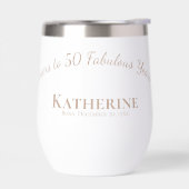 応援50素晴らしい年！誕生日贈与 (左面)