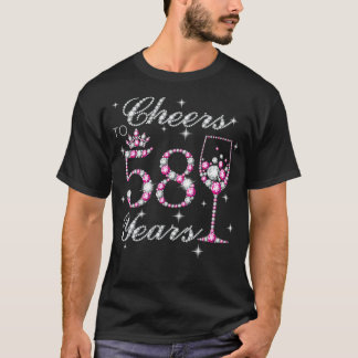 応援58年58番目の誕生日の装生まれ置、1 Tシャツ