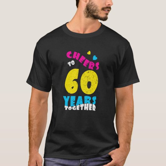 応援60周年結婚60周年 Tシャツ (正面)