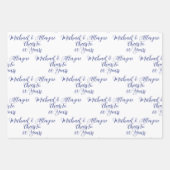 応援60年ネイビーブルース60周年記念 ラッピングペーパーシート (正面2)