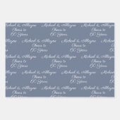 応援60年黒白60周年記念 ラッピングペーパーシート (正面3)