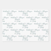 応援60年Sage Green 60周年 ラッピングペーパーシート (正面2)