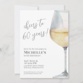 応援60歳60歳の誕生日パーティー 招待状 (正面)