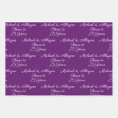 応援75年ピンクマゼンタ75周年記念 ラッピングペーパーシート (正面3)