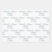 応援75年Sage Green 75周年記念 ラッピングペーパーシート (正面2)