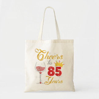 応援85年1937 85誕生日ワインダイヤモンド トートバッグ