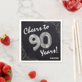 応援90年！90誕生日 スタンダードカクテルナプキン (インサイチュ)