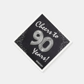 応援90年！90誕生日 スタンダードカクテルナプキン (角)