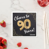 応援90年!90誕生日 スタンダードカクテルナプキン (インサイチュ)