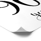 応援90歳の誕生日サイン ポスター (角)