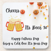 応援、そのビラ楽しむー30冷たい1日 コースター (正面)