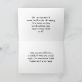 応援・アップで別れのカードを作る サンキューカード (内部)