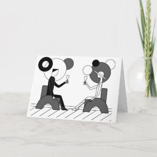 "応援!" アールデコ カード