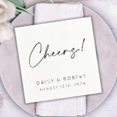 応援!ウェディングレセプションカクテル スタンダードカクテルナプキン