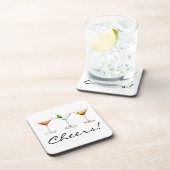 応援!カクテルマルティニコスモマンハッタンドリンク コースター (右側)