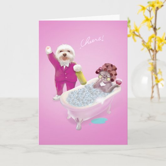 応援 カード (黄色い花)