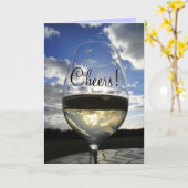 応援! カード (黄色い花)