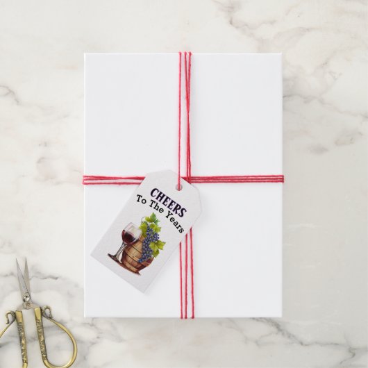 応援 ギフトタグ (より糸付き)