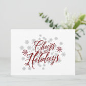 応援 – クリスマスカーエレガントド シーズンカード (スタンド正面)