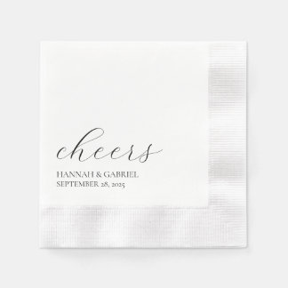 応援!クリーン&モダンズ結婚ナプキン 縁ありカクテルナプキン