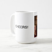 応援 コーヒーマグカップ (正面左)