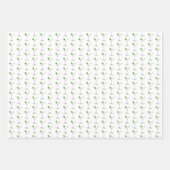 応援!ツイスト・ミックスドリンク・カクテルを使用したマルチニ ラッピングペーパーシート (正面2)