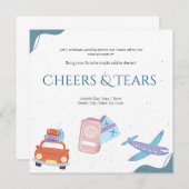 応援&ティアーズフェアウェルパーティの招待状 招待状 (正面/裏面)