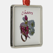 応援 – ネックレス メタルオーナメント (右)