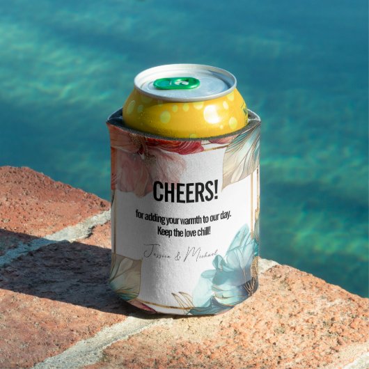 応援!ハイビスカスセレナーデパラダイス 缶クーラー (インサイチュ プール)