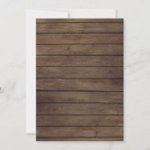 応援&ビアーアダルト男性誕生日アダルトカボチャ 招待状 (裏面)