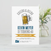 応援&ビアーカクテルエイジバースデーパーティー 招待状 (スタンド正面)
