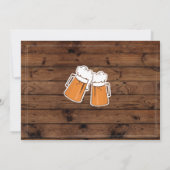 応援&ビアーズバースデーパーティーエイジウッド招待状 招待状 (裏面)