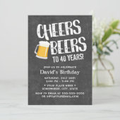 応援&ビアーズバースデーパーティーシャルボード 招待状 (スタンド正面)