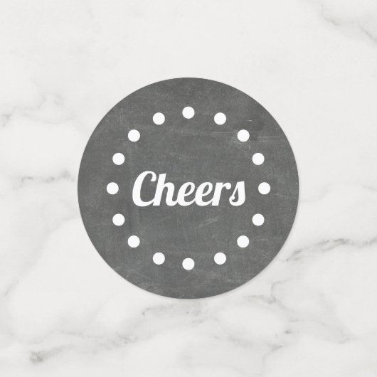 応援&ビアーズマイルストン誕生日カスタムパーティー コンフェッティ (スモール正面)