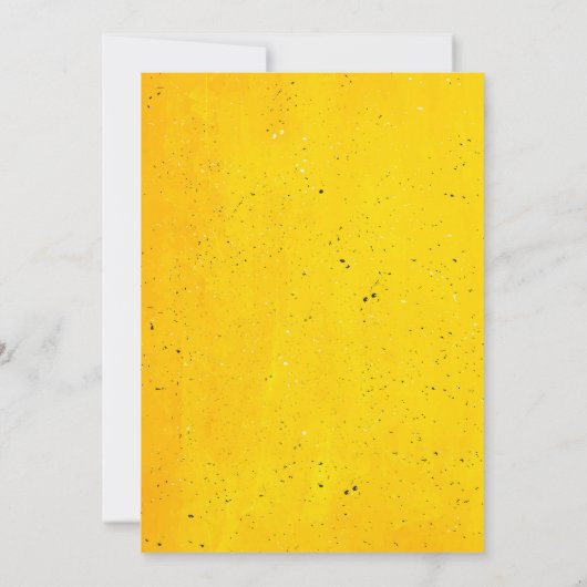 応援&ビール誕生日招待状。任意の年齢 招待状 (裏面)