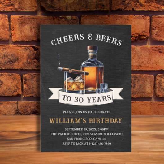 応援&ビー素朴ズ30thカントリー誕生日パーティー 招待状