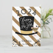 応援 |フェスティバル金ゴールドストライプハッピーニューイヤー シーズンカード (スタンド正面)