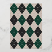 応援&ベアーズギネスピントアダルト誕生日 箔招待状 (裏面)