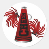 応援 ラウンドシール (正面)