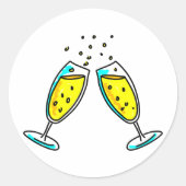 応援 ラウンドシール (正面)