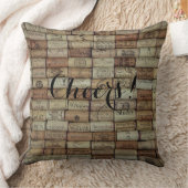 応援! 世界の枕のワインのコルク クッション (ブランケット)