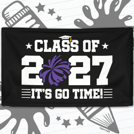 応援 卒業 ポンポン シニア 2027 横断幕