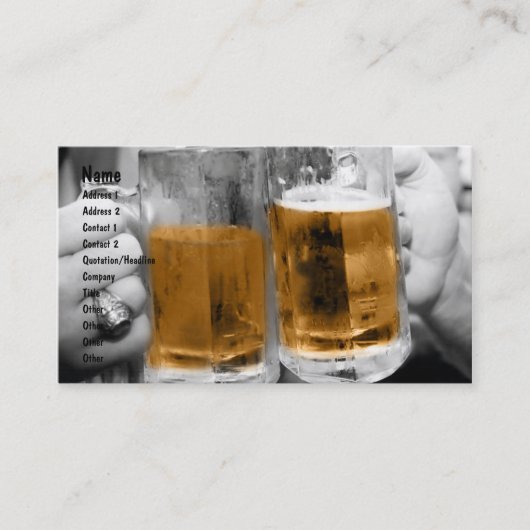 応援!名刺 名刺 (正面)