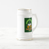 応援!応援!二つ上げビール! ビールジョッキ (正面右)