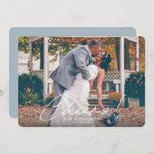 応援!新年結婚したの写真 シーズンカード (正面/裏面)